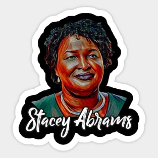 stacey abrams Sticker